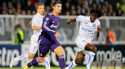 כריסטיאנו רונאלדו בורח מדלווין נדינגה (רויטרס)