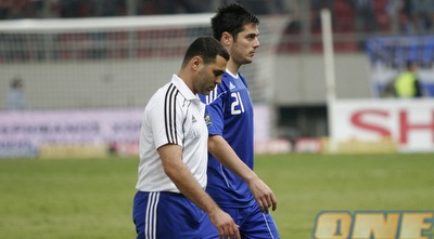 תמיר כהן וטל בנין מאוכזבים בסיום (רועי גלדסטון)