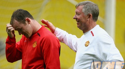 פרגוסון מנחם את רוני. עוד לפני שהתחלנו? (GettyImages)