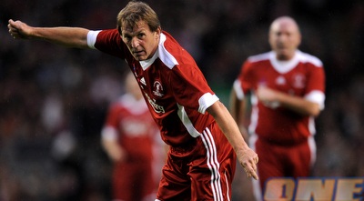 קני דלגליש במדי ליברפול. אחד מהגדולים בהיסטוריה של המועדון (GettyImages) קני דלגליש במדי ליברפול. אחד מהגדולים בהיסטוריה של המועדון (GettyImages)