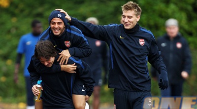 כשיש לך 9 נקודות מותר להשתעשע. אימון ארסנל לקראת דונייצק (רויטרס)