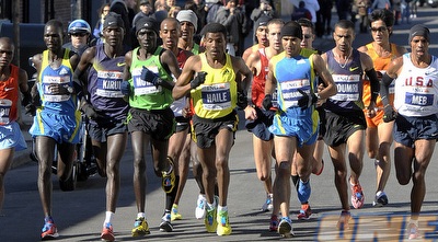 היילה גברסילאסי בריצה האחרונה שלו (רויטרס)