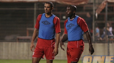 דה סילבה תורגל בהרכב הראשון (רועי גלדסטון)