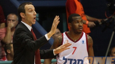 ריץ´ ומאמנו. &qout;רוצים להתכונן לקחאסול בראש שקט&qout; (גיא בן זיו)