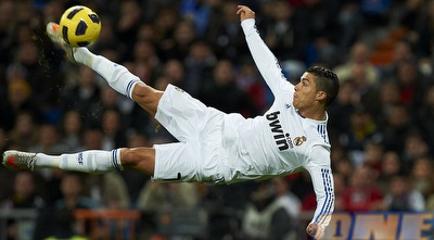 כריסטיאנו רונאלדו. לא אוהבים את זה? תראו מכבי ת&qout;א - נתניה (GettyImages)