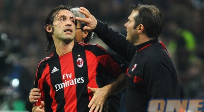 אנדראה פירלו. משחק אחרון במדי מילאן (רויטרס)