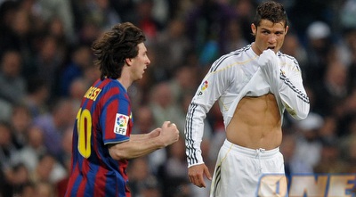 רונאלדו ומסי. &qout;זה לא אני מולו, זה 11 מול 11&qout; (GettyImages)