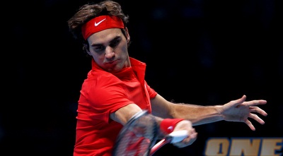 פדרר בפעולה מול נדאל. פתח טוב (GettyImages)