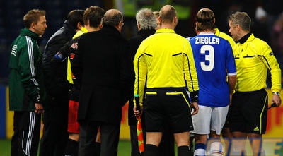 הפסקת המשחק בסמפדוריה. בסוף הוא חודש (GettyImages)