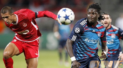 דה סילבה מול גומיס. (רויטרס)