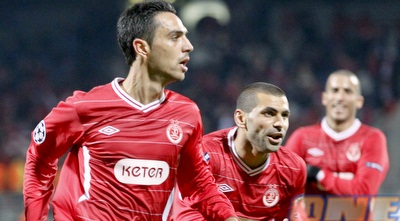 ערן זהבי אחרי השער האדיר בליון (רויטרס)