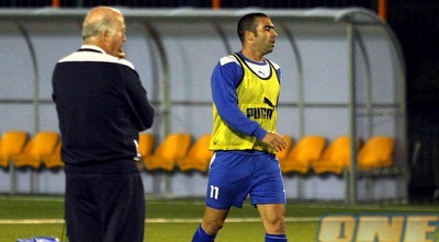 פיני בלילי ודרור קשטן. מחכים למכבי פ&qout;ת (משה חרמון)