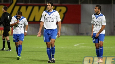 גל כהן, גיא דיין וניסן אלקלעי יורדים להפסקה (שי לוי)