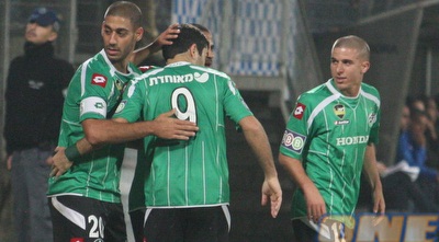 מכבי חיפה חוגגת. ניצחון חשוב לירוקים (עמית מצפה)