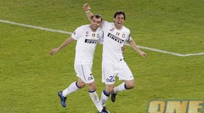 מיליטו ופאנדב חוגגים על חשבון הדרום קוריאנים (רויטרס) מיליטו ופאנדב חוגגים על חשבון הדרום קוריאנים (רויטרס)