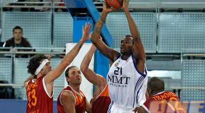 פישר. משחק מצוין לאקס של מכבי (GettyImages)