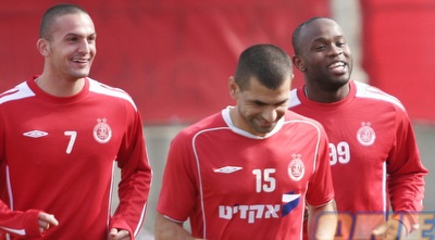 שהר, טועמה, תמוז ופרנסמן באימון (דרור רוזנפלד)