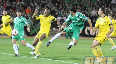 גולסה בועט לעבר השער (עמית מצפה)