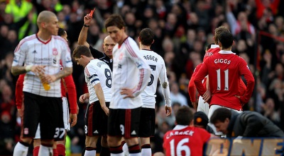 ג´רארד רואה אדום (GettyImages)