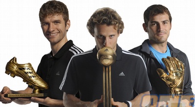 דייגו פורלאן, איקר קסיאס ותומאס מולר (GettyImages)