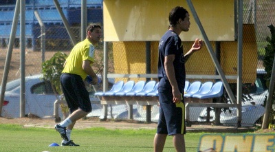 קובי אלפסי במהלך אימון הבוקר (ליאור טימור) קובי אלפסי במהלך אימון הבוקר (ליאור טימור)