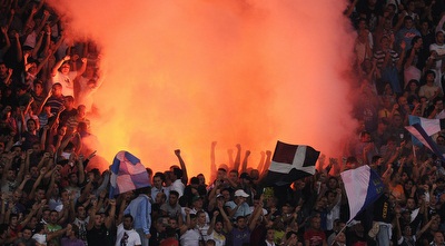 אוהדי נאפולי (GettyImages)