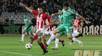 ולדימיר דבאלשווילי מקדים את אבי יחיאל וכובש את הראשון (עמית מצפה)