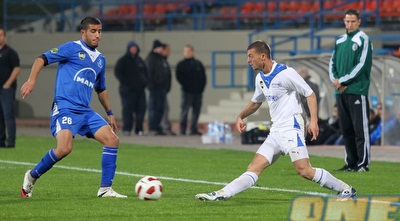 גיא דיין מול גבאי. ניסה להחזיר את היתרון למלאבס (שי לוי)