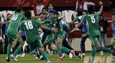 עיראק חוגגת (רויטרס)