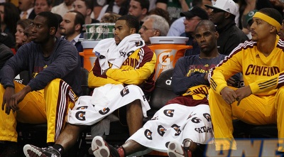 הספסל של קליבלנד סופר עד 18 (GettyImages)