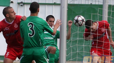 הכדור של שעבאן מורחק מהקו. היה שער או לא? תחליטו אתם (עמית מצפה)