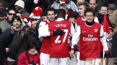 ססק חוגג לאחר שער הניצחון שלו (רויטרס) ססק חוגג לאחר שער הניצחון שלו (רויטרס)