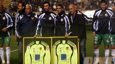 עידן ורד ואריק בנאדו בטקס לפני הפתיחה (יניב גונן) עידן ורד ואריק בנאדו בטקס לפני הפתיחה (יניב גונן)