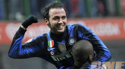 ג´יאמפאולו פאציני בפתיחה החלומית שלו במדי אינטר (רויטרס)