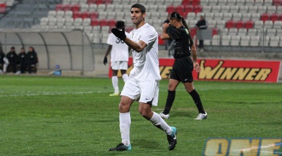 רועי דיין אחרי השער שלו שנפסל (עמית מצפה)