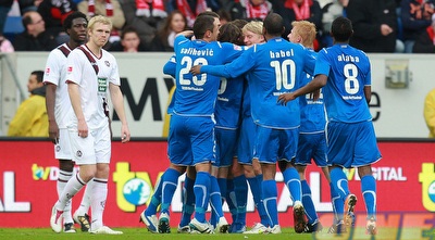 הופנהיים חוגגת (GettyImages) הופנהיים חוגגת (GettyImages)