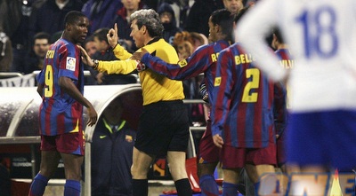 סמואל אטו. מירר בבכי (GettyImages)