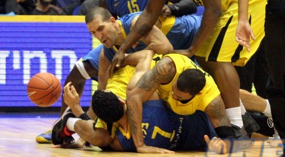 מכות גמר הגביע בין מכבי ת&qout;א לברק נתניה (יניב גונן)