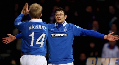 ריינג´רס חוגגת לקראת הדרבי הגדול (GettyImages)