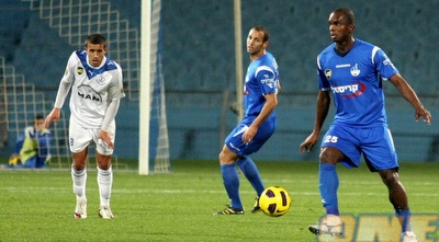 וויליאם סוארס. החמיץ את המצב הכי טוב של ב&qout;ש במשחק (משה חרמון)