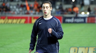 אלכסנדר זהבי. השחקן הצעיר נכנס כמחליף בעכו (מור שאולי)