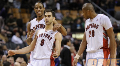 קלדרון, דרוזן וברבוסה חוגגים ניצחון נדיר (רויטרס)