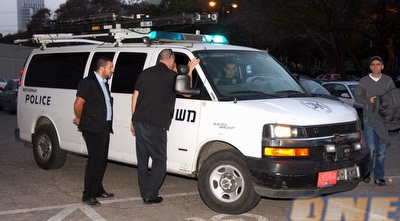 ניידת משטרה. החשוד הודה במעשה (יניב גונן)