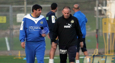 מוטי איווניר וחנן אזולאי. &qout;רוצים לראות קבוצה שתתן את הכל&qout; (ליאור טימור)