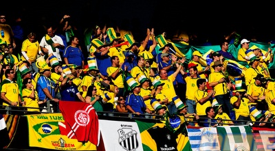 אוהדי ברזיל במונדיאל. איפה ישבו? (GettyImages) אוהדי ברזיל במונדיאל. איפה ישבו? (GettyImages)