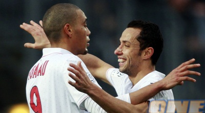 פאריס סן ז´רמן. בין המקום הראשון לרביעי מפרידות 4 נקודות (רויטרס) פאריס סן ז´רמן. בין המקום הראשון לרביעי מפרידות 4 נקודות (רויטרס)