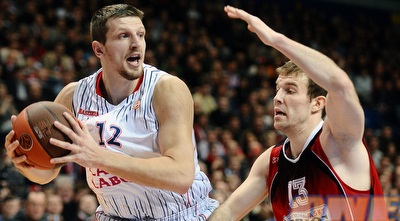 מירזה טלטוביץ´ מול מרטינס גצ´ביצ´יוס (GettyImages)