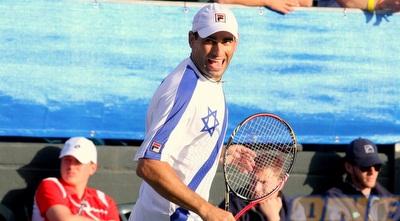 אנדי רם. במקום ה-23 בזוגות (משה חרמון)