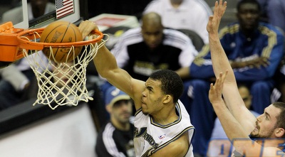 אבל הטירוף של לאב לא הספיק. ג´אוול מקגי והחברים יצאו כמנצחים (רויטרס)