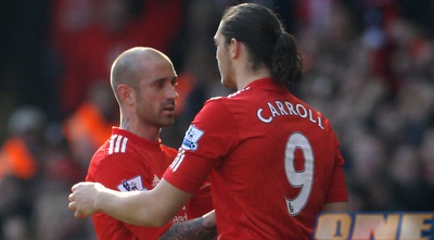 קארול מחליף את מיירלש. בכורה לחלוץ הענק (GettyImages) קארול מחליף את מיירלש. בכורה לחלוץ הענק (GettyImages)